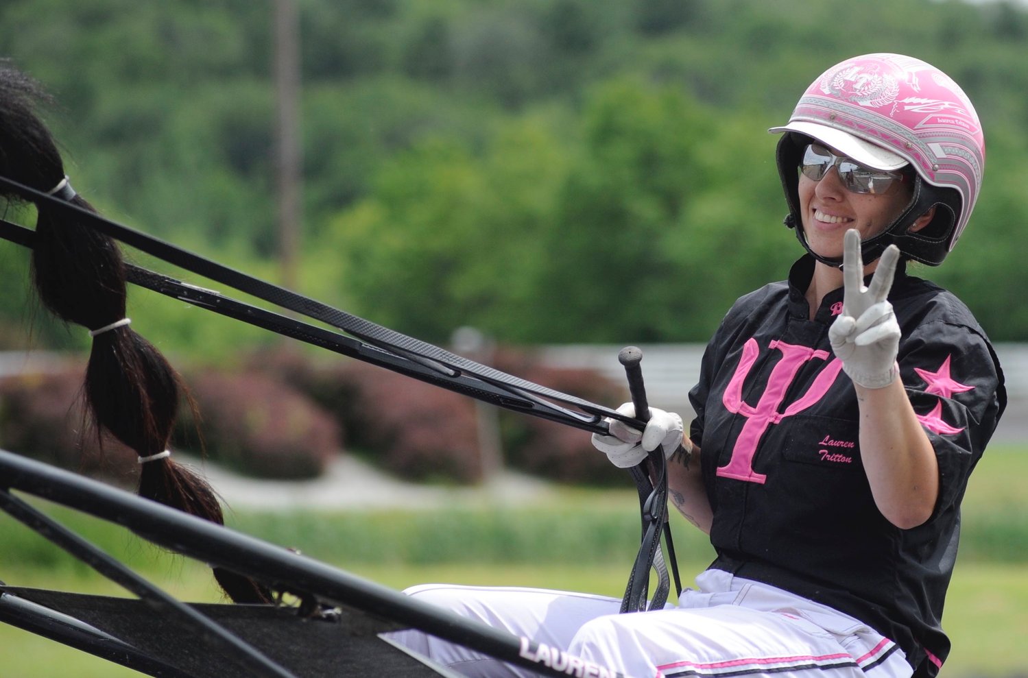 Lauren Tritton and her trainer/husband Shane were at the top of the sport in their native Australia, where she posted numerous victories as a female driver. On Monday, June 27, Tritton won both her races at Monticello Raceway.....